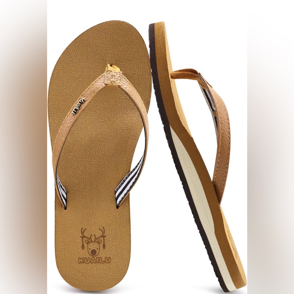 KuaiLu Women’s Flip Flops size 8